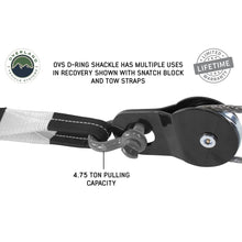 Load image into Gallery viewer, Recovery-Shackle-34-Inch-4.75-Ton-Gray-Universal-Overland-Vehicle-Systems