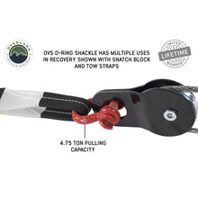 Load image into Gallery viewer, Recovery-Shackle-34-Inch-4.75-Ton-Steel-Gloss-Red-Overland-Vehicle-Systems