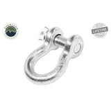 Overland Vehicle Systems 19019905 Recovery Shackle 3/4 Inch 4.75 Ton Steel Zinc