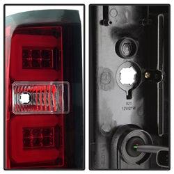 Red-Clear-Light-Bar-Led-Taillights-;-16-18-Silverado-1500-16-19-25003500-;-For-Models-With-Factory-Led-Taillights