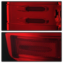 Load image into Gallery viewer, Red-Clear-Light-Bar-Led-Taillights-;-16-18-Silverado-1500-16-19-25003500-;-For-Models-With-Factory-Led-Taillights
