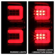 Load image into Gallery viewer, Red-Clear-Light-Bar-Led-Taillights-;-16-18-Silverado-1500-16-19-25003500-;-For-Models-With-Factory-Led-Taillights