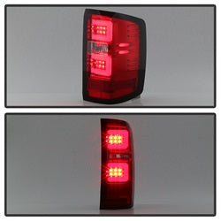 Red-Clear-Light-Bar-Led-Taillights-;-16-18-Silverado-1500-16-19-25003500-;-For-Models-With-Factory-Led-Taillights