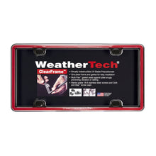Load image into Gallery viewer, Red-Clearframe-Kit-License-Plate-Frame