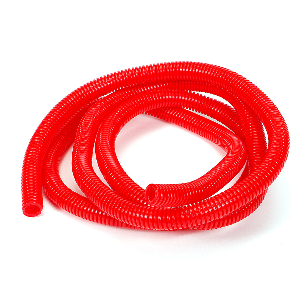 Red-Wire-Harness;-Convoluted;-12-In.-Diameter--(7-Ft)