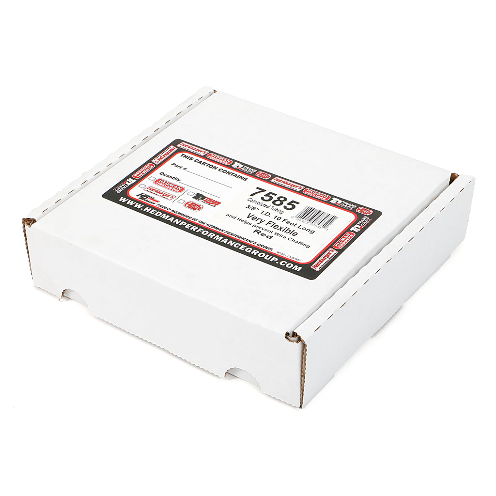 Red-Wire-Harness;-Convoluted;-38-In.-Diameter--(10-Ft)