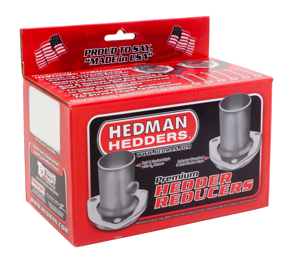 Hedman Hedders 21111 2-1/2 in. Ball-Style Aluminized Header Reducers For 2 in. Exhaust