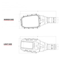 Load image into Gallery viewer, Reflect-Side-Mirror-With-Integrated-Led-Light-And-Amber-Side-Light,-Pair