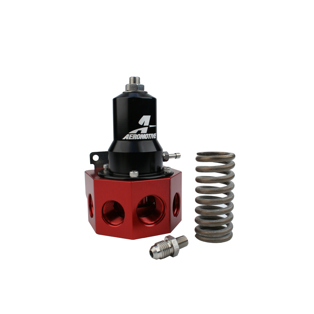 Regulator---30-120-Psi---.500-Valve---4X-An-08-And-An-10-Inlets--An-10-Bypass