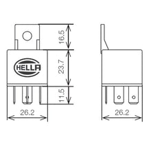 Load image into Gallery viewer, Relay-Mini-Iso-5-Pole-12V-Spdt-Bkt