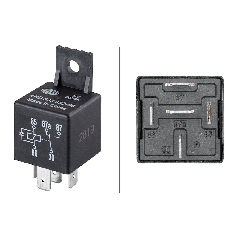 Relay-Mini-Iso-5-Pole-24V-Spdt-Dio