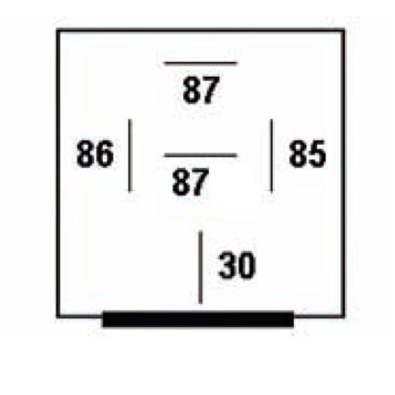 Relay-Mini-Iso-5P-12V-Spst-D87-Dio-Bkt
