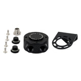 Mishimoto MMOC-RFH-M20BK  Remote Oil Filter Mount, M20 X 1.5 Filter Thread, Black