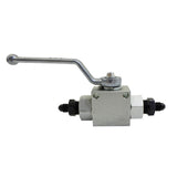 Nitrous Express 15158-4 Remote Shutoff Nitrous Valve; 4AN male inlet and outlet