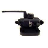 Nitrous Express 15851 Remote Shutoff Nitrous Valve; Female 8AN Oring inlet and outlet