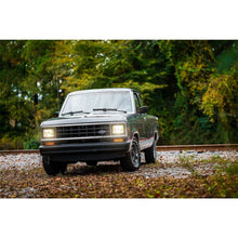 Load image into Gallery viewer, Retrobright-Led-Headlight-5X7-Rectangle-Classic-White-Lens