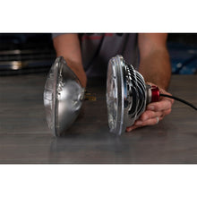 Load image into Gallery viewer, Retrobright-Led-Headlight-7In-Round-Modern-White-Lens