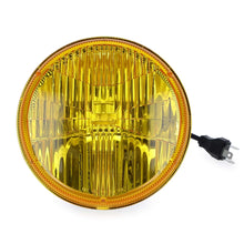 Load image into Gallery viewer, Retrobright-Led-Headlight-7In-Round-Yellow-Lens