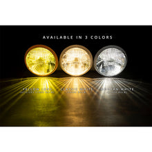 Load image into Gallery viewer, Retrobright-Led-Headlight-7In-Round-Yellow-Lens