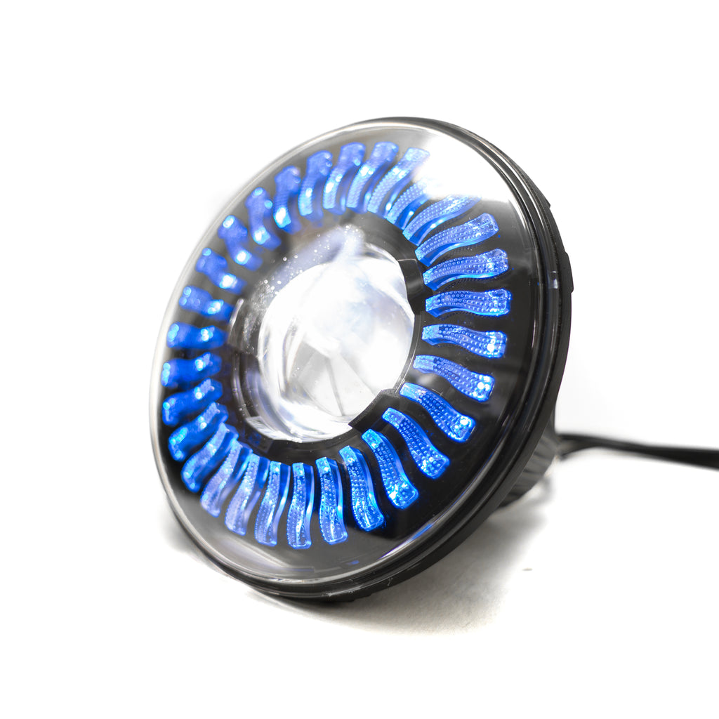 Rgb-Bluetooth-Headlight-Kit-With-Projector-High-And-Low-Beam