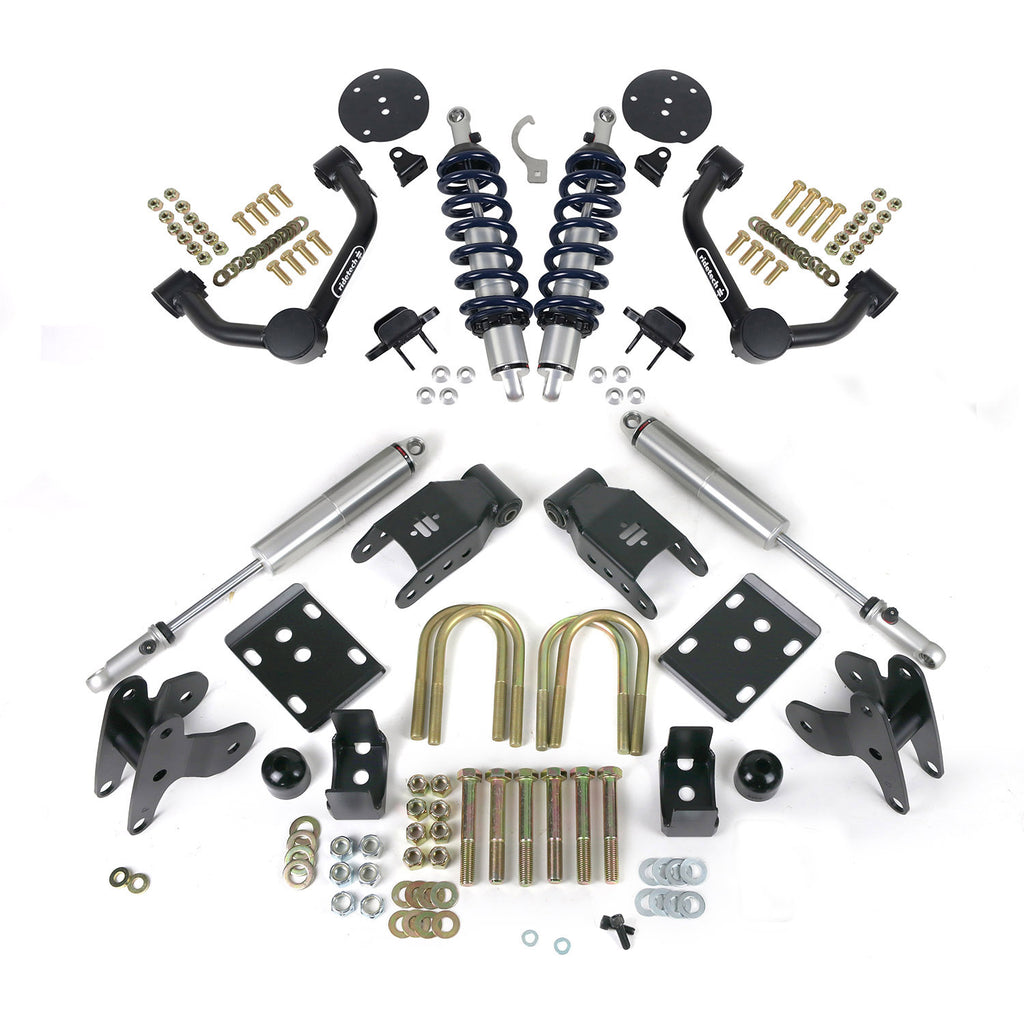 Ridetech-2015-Ford-F150-4Wd-Front-And-Rear-Lowering-System