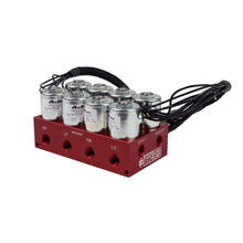 Load image into Gallery viewer, Ridetech-4-Way-Big-Red-Air-Valve-Fittings-Not-Included