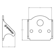 Load image into Gallery viewer, Ridetech-Upper-Ridetech-Bolt-On-4-Link-Bridge-Mount