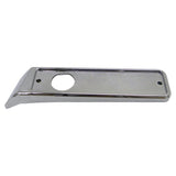 Crown Automotive J5465790 Right Front Side Marker Lamp Base for 1974-1991 Jeep SJ, J-Series; Chrome