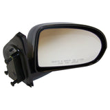 Crown Automotive 5115040AG Right Manual Folding Mirror for 2007-2017 Jeep MK Compass
