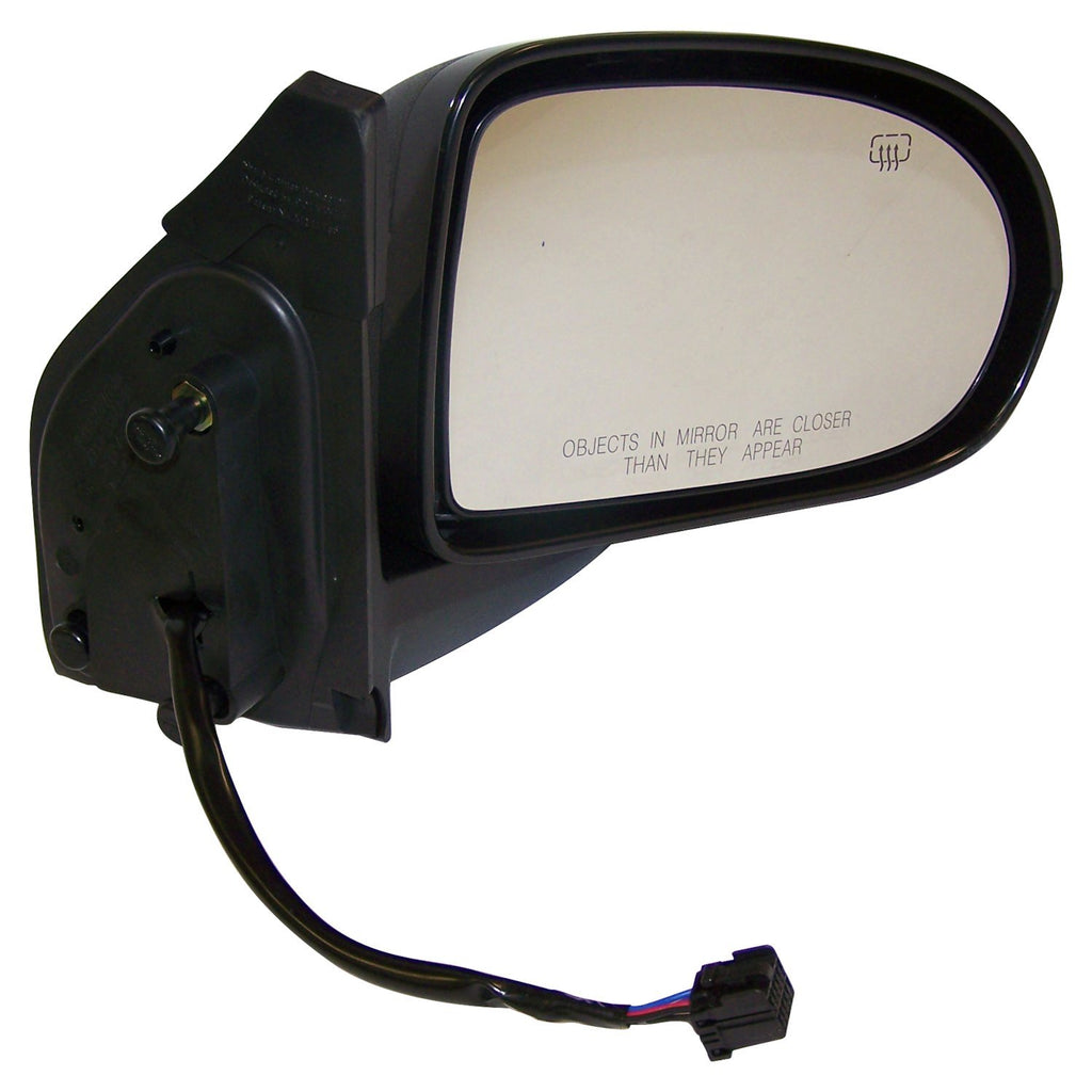 Right-Power-Heated,-Fold-Away-Mirror-For-07-15-Mk-Compass;-Black-Textured-Finish