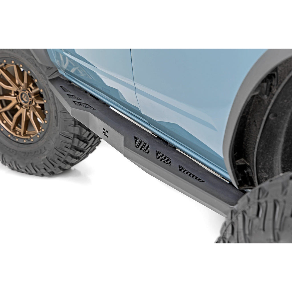 Rock-Sliders-Heavy-Duty-4-Door-Ford-Bronco-4Wd-(21-23)-Rough-Country