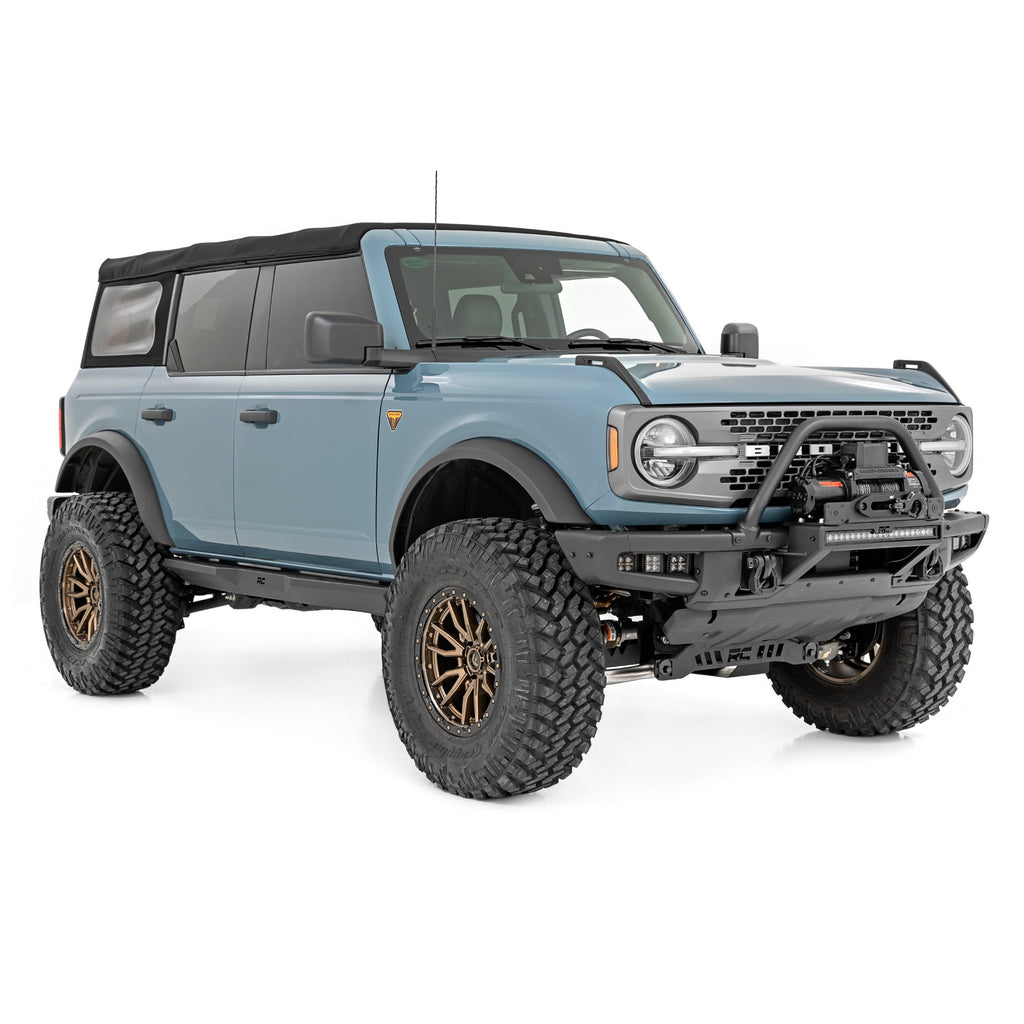 Rock-Sliders-Heavy-Duty-4-Door-Ford-Bronco-4Wd-(21-23)-Rough-Country