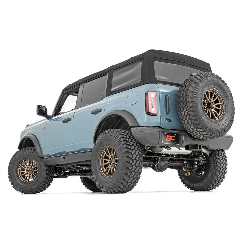 Rock-Sliders-Heavy-Duty-4-Door-Ford-Bronco-4Wd-(21-23)-Rough-Country