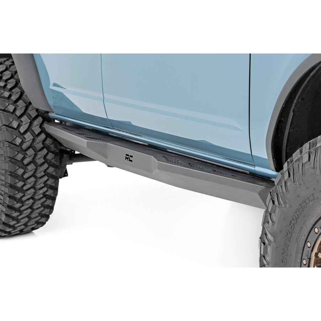 Rock-Sliders-Heavy-Duty-4-Door-Ford-Bronco-4Wd-(21-23)-Rough-Country