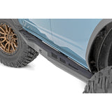 Rough Country 90803 Rock Sliders Heavy Duty 4-Door Ford Bronco 4WD (21-23)