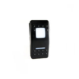 Race Sport RS-RP12VW LED Rocker 12V Switch (White)