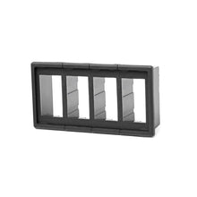 Load image into Gallery viewer, Rocker-Switch-Housing-Kit-4-Switches-Black-Plastic-Rough-Country
