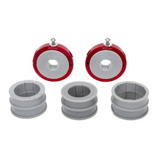 Load image into Gallery viewer, Roll-Bar-Mounting-System-Pairo-Mount-Accessory-Mount-Universal-Red-Anodized-Finish-Daystar