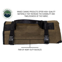 Load image into Gallery viewer, Rolled-Bag-General-Tools-With-Handle-And-Straps-Brown-16-Lb-Waxed-Canvas-Canyon-Bag-Universal-Overland-Vehicle-Systems