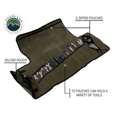 Load image into Gallery viewer, Rolled-Bag-General-Tools-With-Handle-And-Straps-Brown-16-Lb-Waxed-Canvas-Canyon-Bag-Universal-Overland-Vehicle-Systems