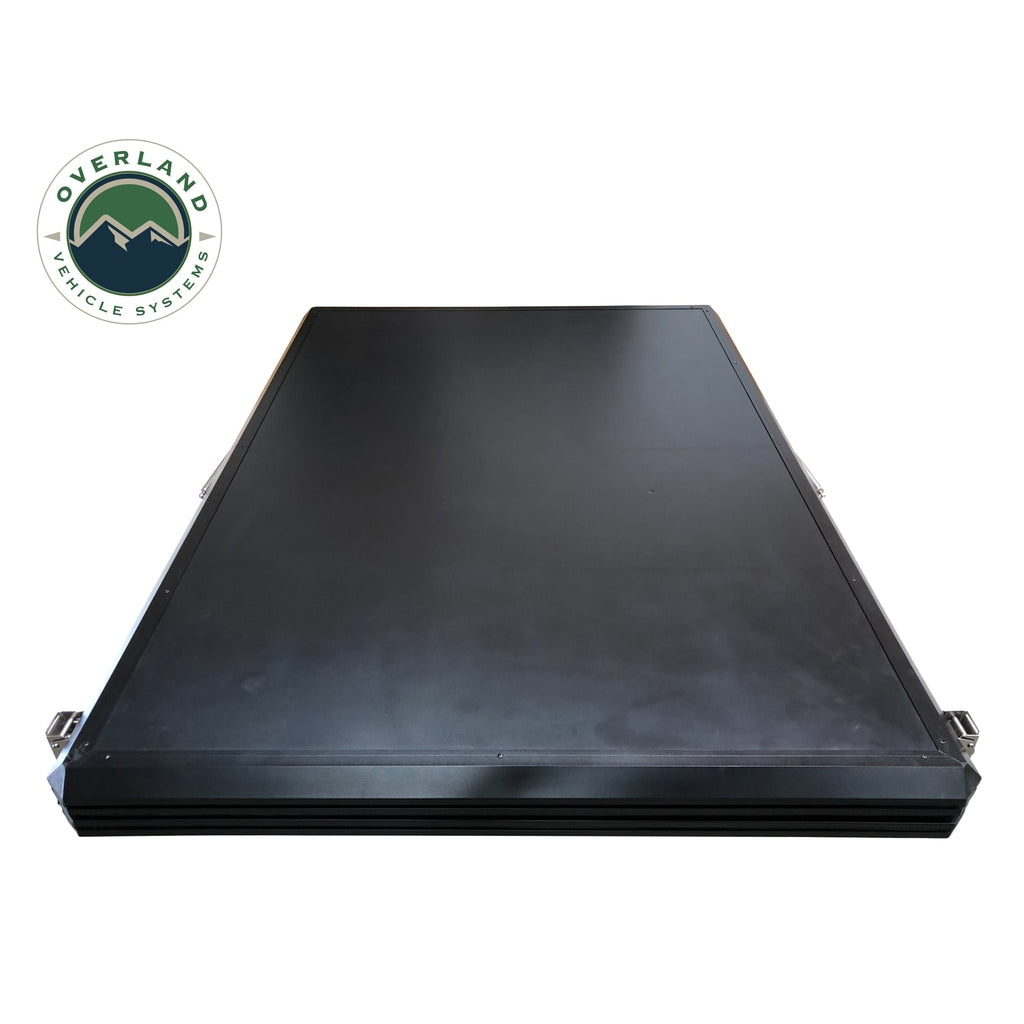 Roof-Top-Tent-Mamba-2-Side-Load-Aluminum-Black-Shell-Grey-Body-Overland-Vehicle-Systems