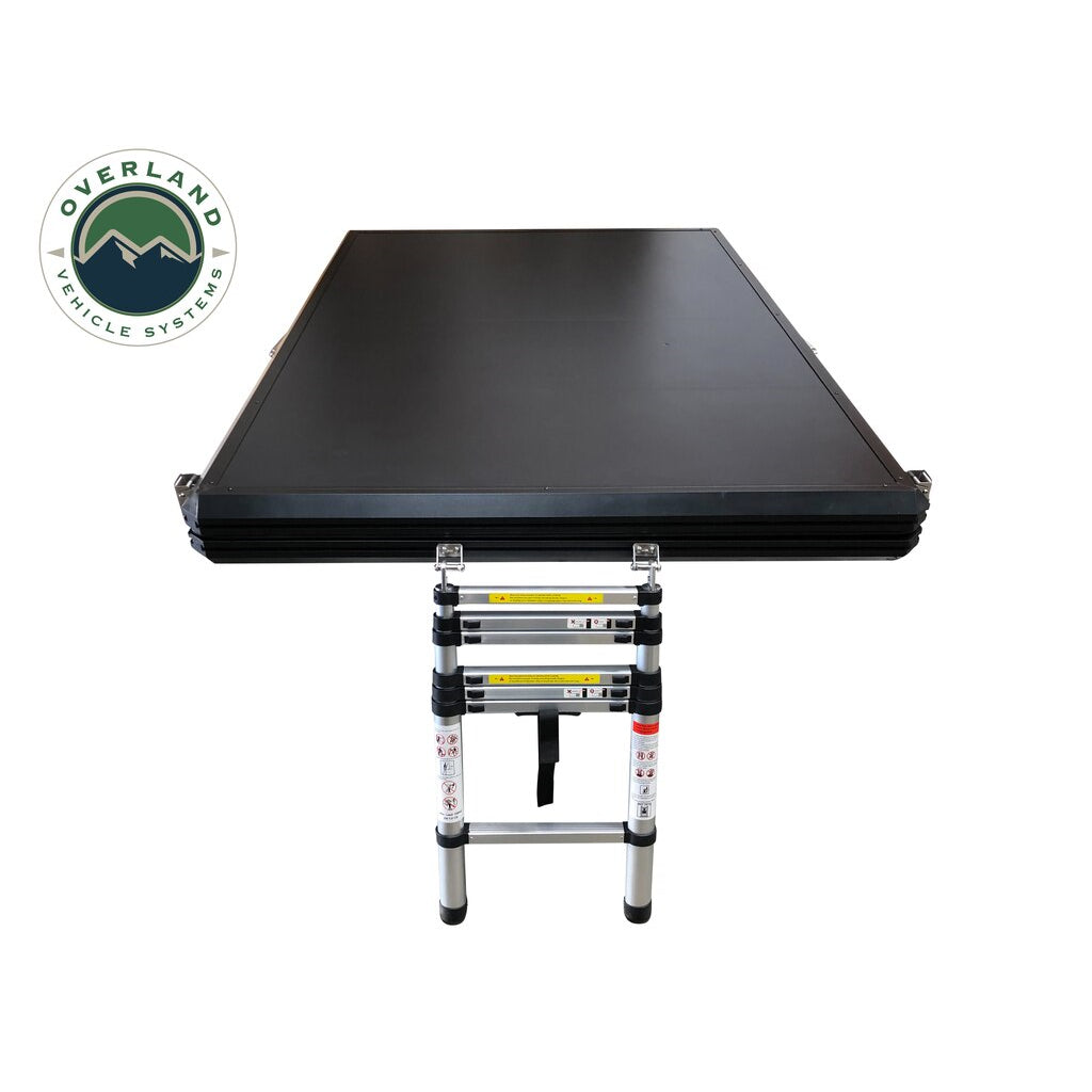 Roof-Top-Tent-Mamba-2-Side-Load-Aluminum-Black-Shell-Grey-Body-Overland-Vehicle-Systems