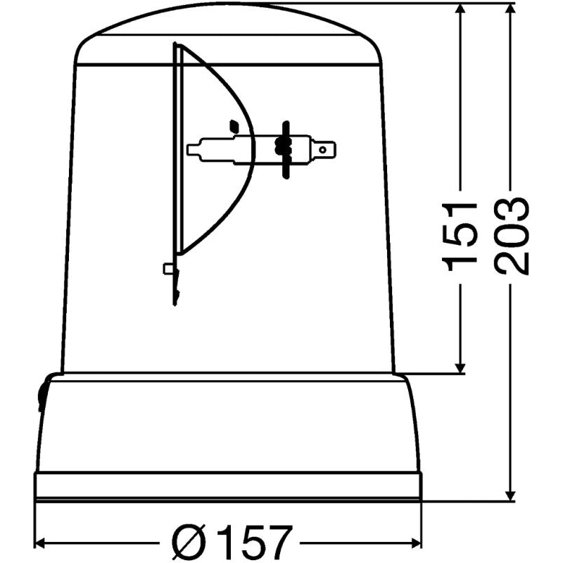 Rotating-Beacon-H12v-Yellow-Mg12-2Rl