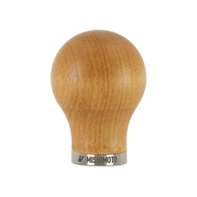 Load image into Gallery viewer, Round-Steel-Core-Wood-Shift-Knob---Beech