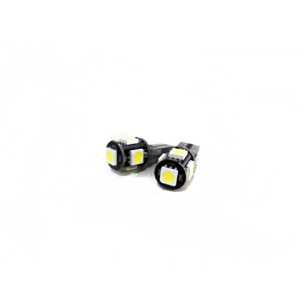 Rs-T10-5-5050Can-G---Green-Led---Pair