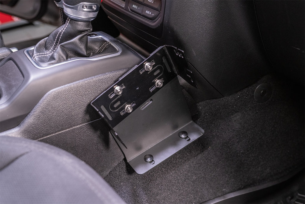 Rugged Ridge 13551.06 CB Radio Mount Bracket for Select Jeep Gladiator, Jeep Wrangler
