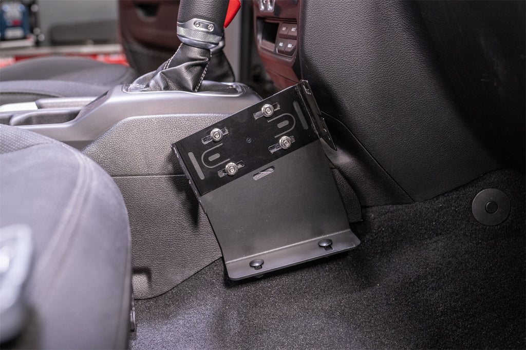 Rugged Ridge 13551.06 CB Radio Mount Bracket for Select Jeep Gladiator, Jeep Wrangler
