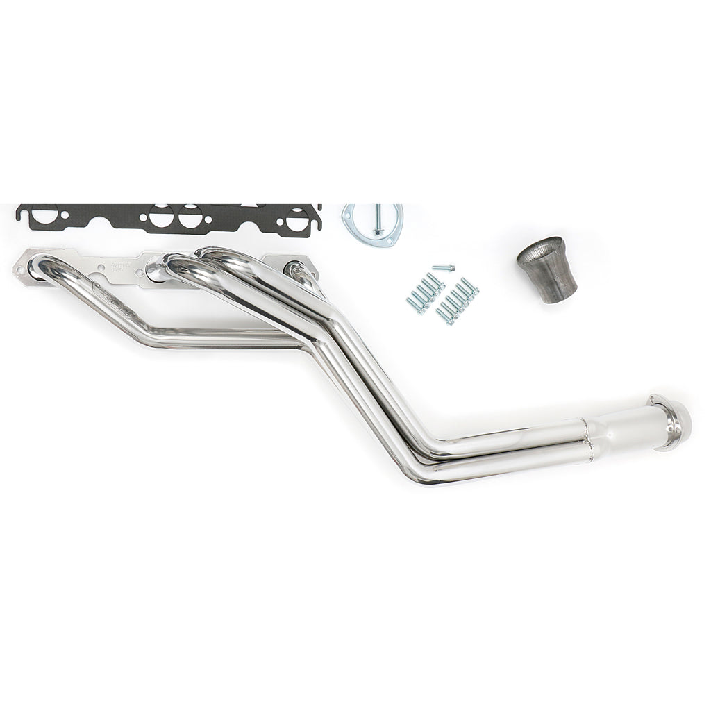 S10--Sb-Chevy-V8-Engine-Swap-Headers;-Long-Tube--Htc-Silver-Ceramic-Coated