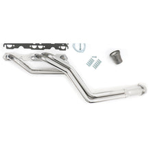 Load image into Gallery viewer, S10--Sb-Chevy-V8-Engine-Swap-Headers;-Long-Tube--Htc-Silver-Ceramic-Coated
