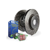 EBC S10KF1239 S10 Kits Greenstuff 2000 and GD Rotors
